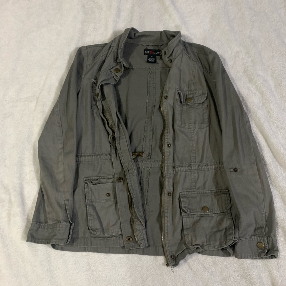 size small grey-ish green jacket